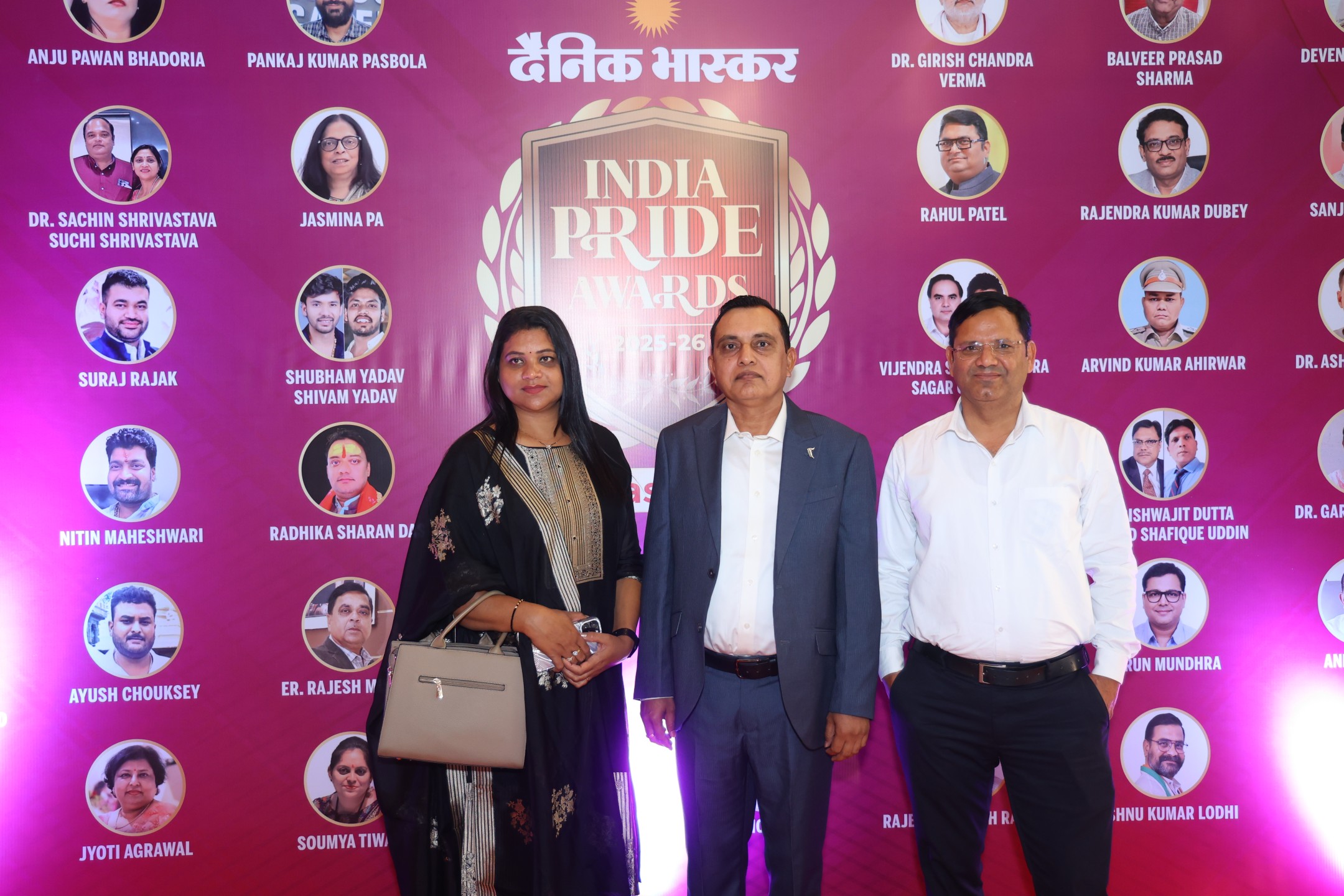 India Pride Awards 2026 wall of fame photograph